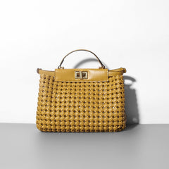 Hollow Woven Crossbody Shoulder Bag