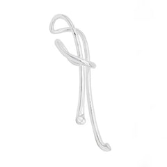 Alloy Long Clip Earrings