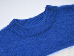 Star Jacquard Knitted Casual Sweater