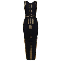 Pre Order: Beaded Slim Fit Banquet Long Dress