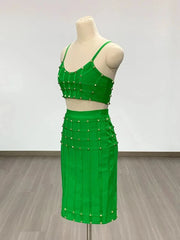 Studded Strap Two Piece Set