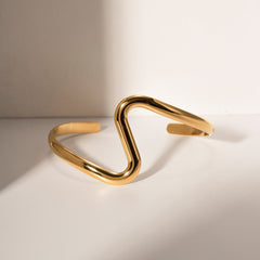 Stainless Steel S Bracelet