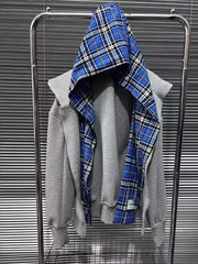 Hooded Two-Piece Detachable Cardigan Jacket