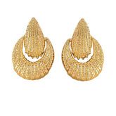 Metal Door Knocker Earrings