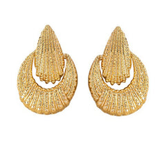 Metal Door Knocker Earrings