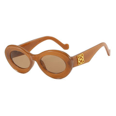 Cat Eye Elliptical Sunglasses