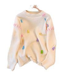 Vintage Cute Knitted Sweater