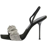 Rhinestone Bling Stiletto Sandals