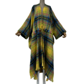 Cozy Plaid Maxi Winter Cardigan - WINI