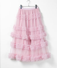 Three Layer Handmade Patchwork A-Line Skirt