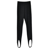 Shimmer Knitted Yoga Stirrup Leggings