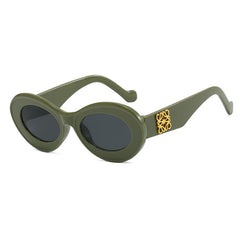 Cat Eye Elliptical Sunglasses