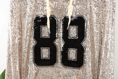 Sequined Sweatshirt + Pants Sweatsuit