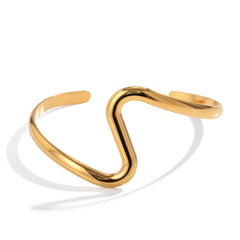 Stainless Steel S Bracelet