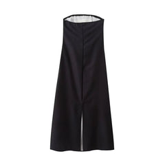 Pre Order: Avocado Printed Strapless Dress