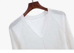 Hollow Knitted Hip Wrapped Midi Dress