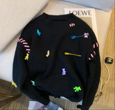 Vintage Cute Knitted Sweater