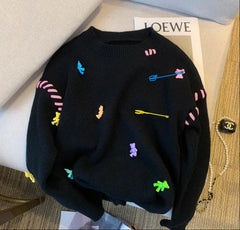 Vintage Cute Knitted Sweater