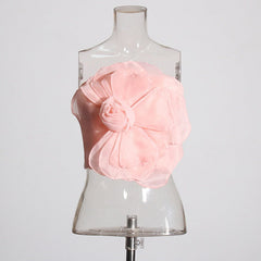 Slim Fit Multi-Layered Petal Tube Top