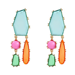 Pre Order: Bohemian Geometric Exaggerated Earrings