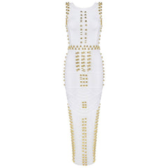 Pre Order: Beaded Slim Fit Banquet Long Dress
