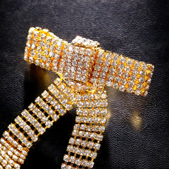 Pre Order: Bow Statement Hanging Earrings