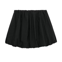 Mini A-Line Lantern Skirt