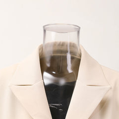 Denim Patchwork Long Coat