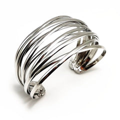 Stacked Thin Cuff Bracelet
