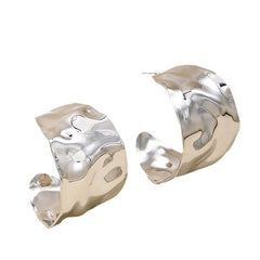 Irregular Metal Sheet Earrings