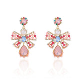 Pre Order: Boho Alloy Pearl Stud Earrings