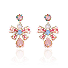 Pre Order: Boho Alloy Pearl Stud Earrings