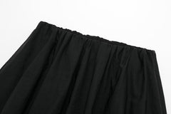 Mini A-Line Lantern Skirt