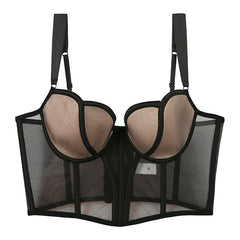 Soft Steel Mesh Bra Corset