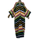 Cozy Striped Maxi Cardigan - WINI