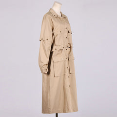 Trendy Detachable Beige Suit