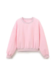 Long Sleeve Cotton Sweater + Pants Set