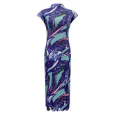 Slim Fit Pleated Midi Dress