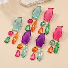 Pre Order: Bohemian Geometric Exaggerated Earrings