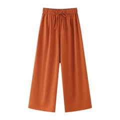 Solid V-Neck Casual Shirt + Pants