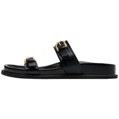 Open Toe Buckle Beach Sandals
