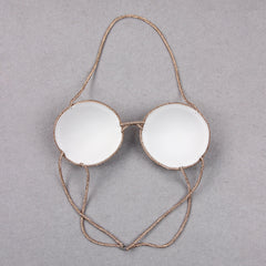 Gold Round Chest Chain Bra