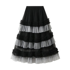 Pre Order: Big Fluffy Mesh Cake Skirt