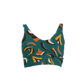 Mbida Green Sports Bra