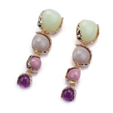 Geometric Resin Pendant Earrings