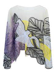 Pre Order: Beaded Sequin Lace T-Shirt