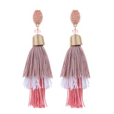Pre Order: Bohemian Long Tassel Earrings