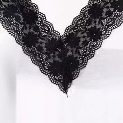 Gradient Lace Stitching A-Line Camisole Dress