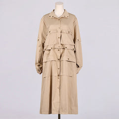 Trendy Detachable Beige Suit