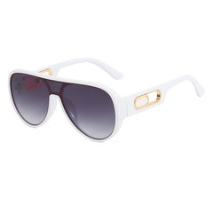 One-Piece Oversized Punk Sunglasses